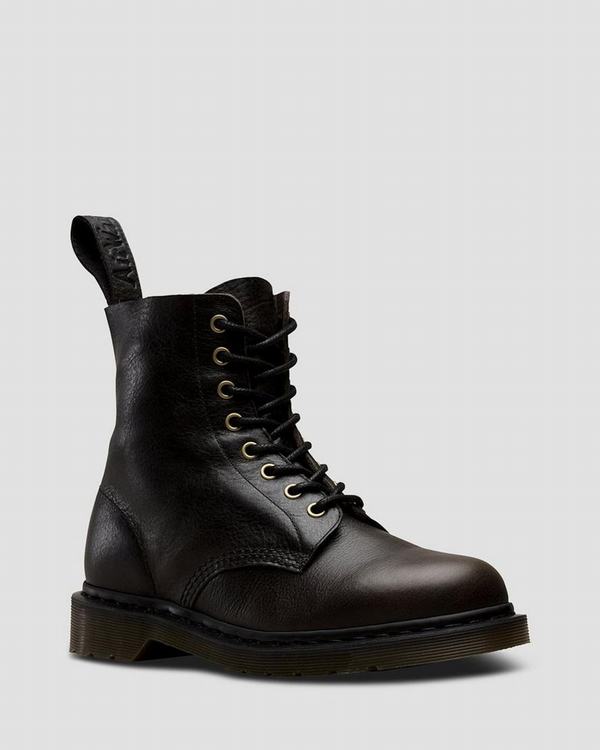 Dr Martens Dámské Kotníkové Boty 1460 Pascal Harvest Černé, CZ-973405